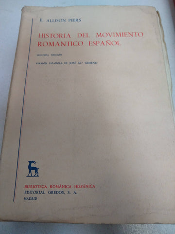 historia del movimiento romantico español