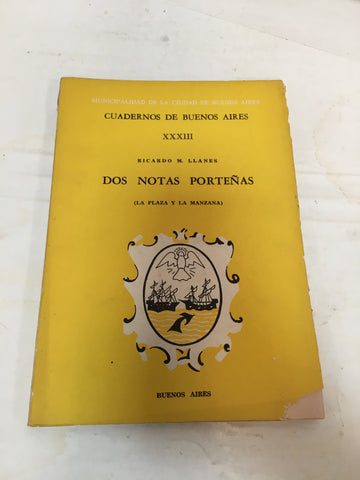 dos notas porteñas