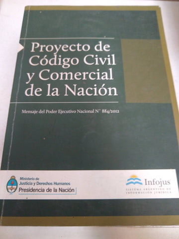 Proyecto de código civil y comercial de la nación