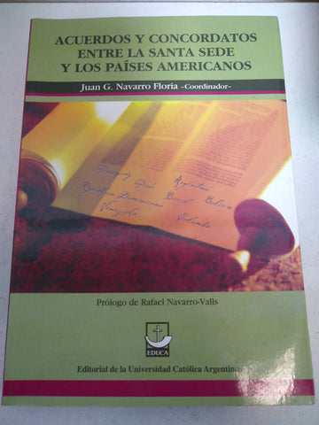 Acuerdos y concordatos entre la santa sede  y los países americanos