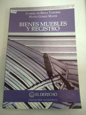 Bienes muebles y registro