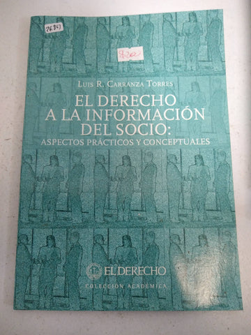 El derecho a la información del socio