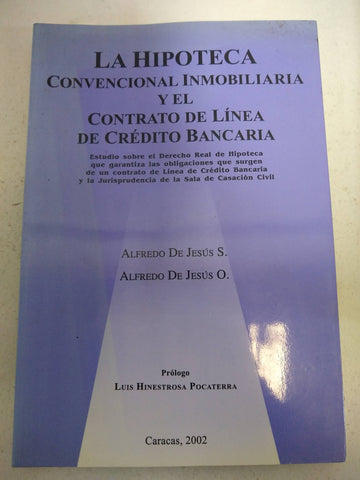 La hipoteca convencioanl inmobiliaria