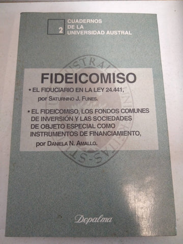 Fideicomiso y concursos