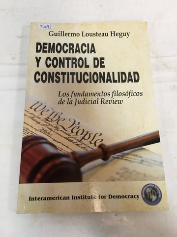 Democracia y control de constitucionalidad