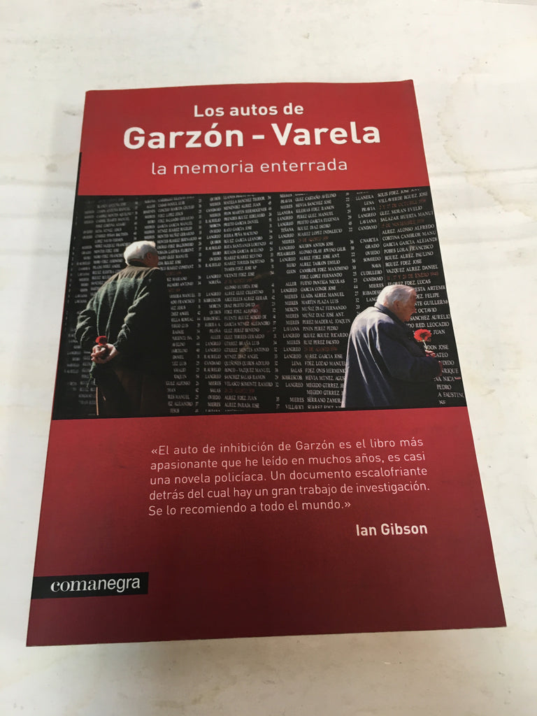 Los autos de Garzon Varela, la memoria enterrada