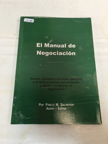 El manual de negociacion