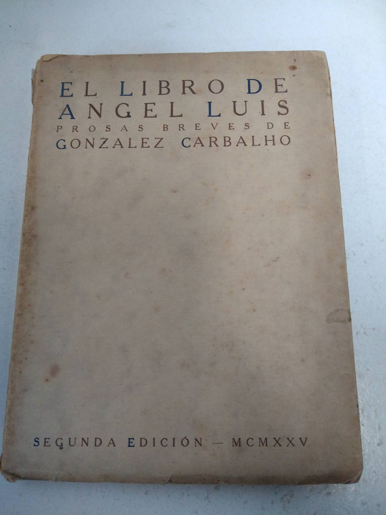 El libro de Angel Luis