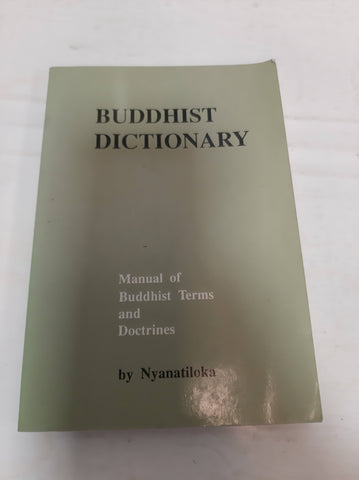 Buddhist dictionary