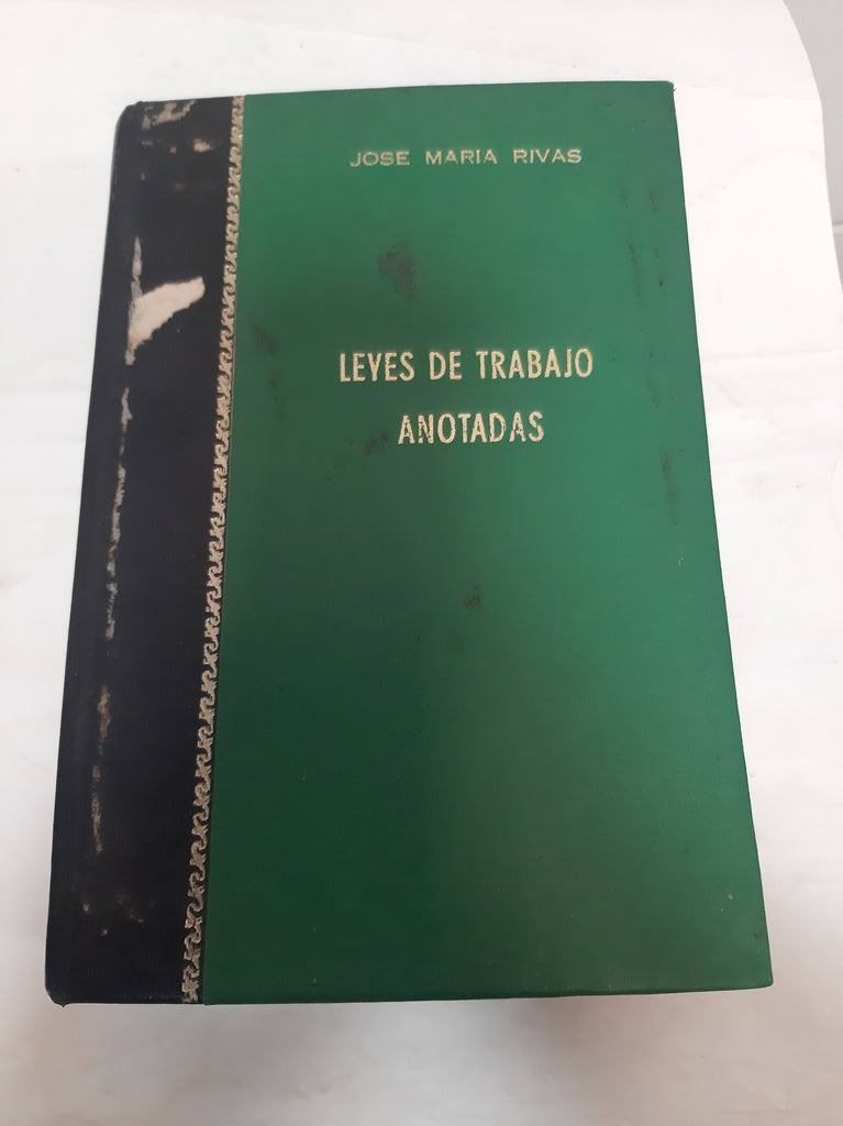 Leyes de trabajo anotadas