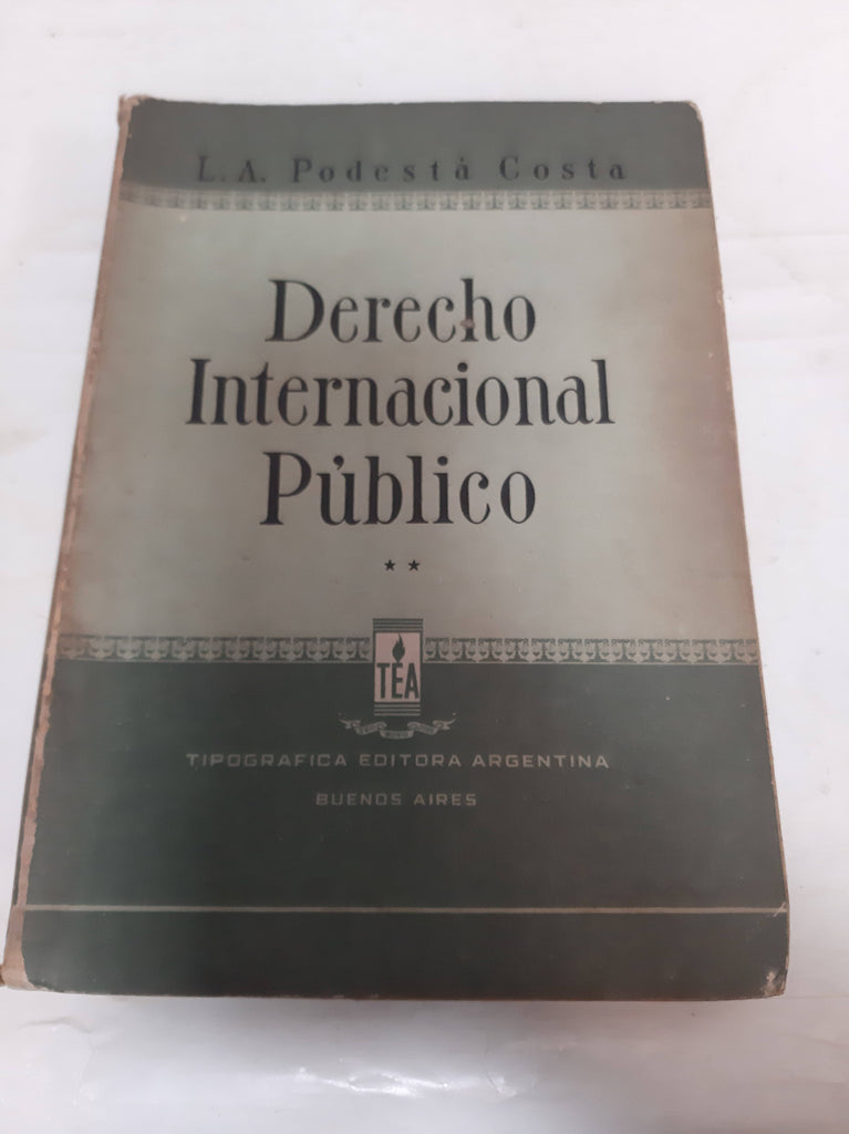 Derecho internacional Público II