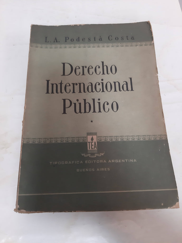 Derecho internacional Público I