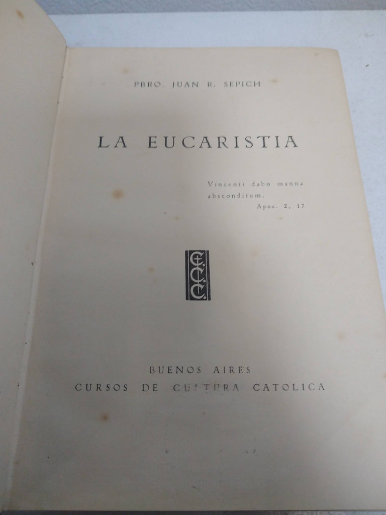 La eucaristia