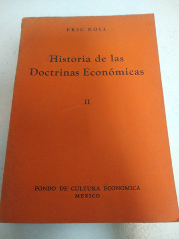 Historia de las doctrinas economicas