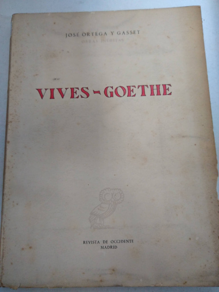 Vives- Goethe