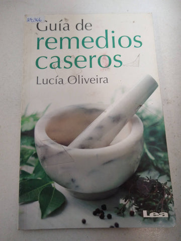 Guía de remedios caseros / Home Remedies Guide -Language: Spanish