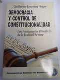 Democracia y control de constitucionalidad