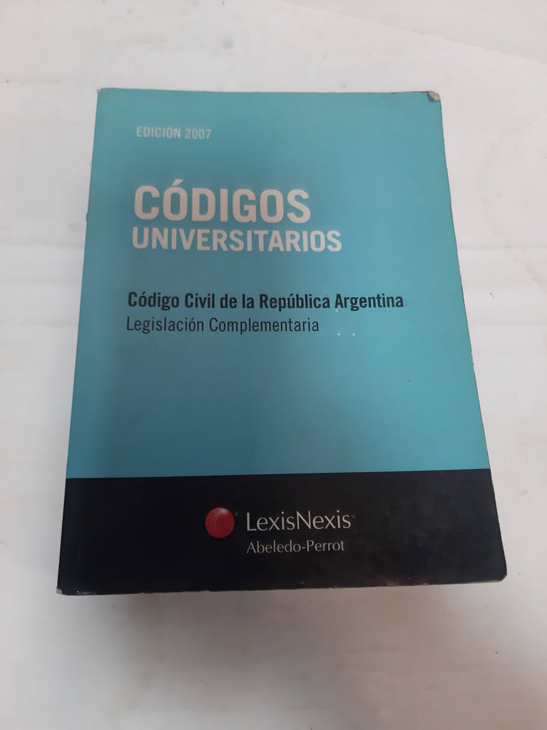 Codigos universitarios Edicion 2007