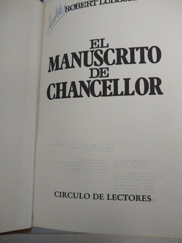 El manuscrito de Chancellor
