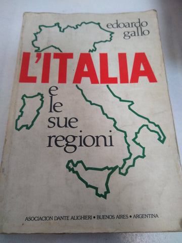 litalia e le sue egioni edoardo gallo 1990Ed. 1990