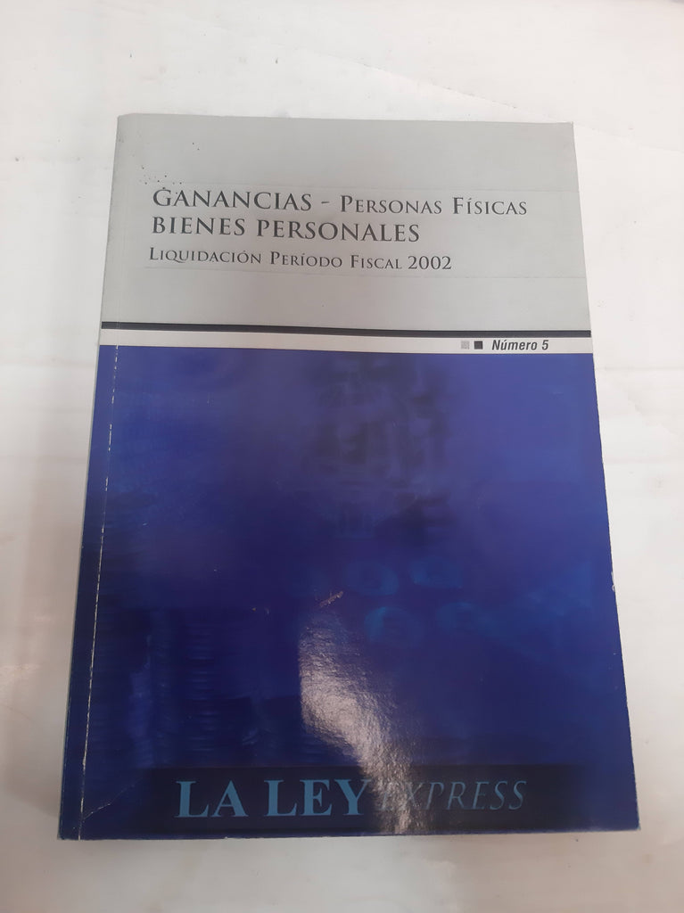 Ganancias- personas fisicas- bienes personales - 2002