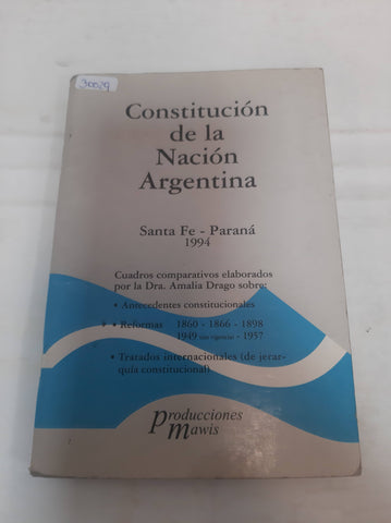 constitucion de la nacion argentina