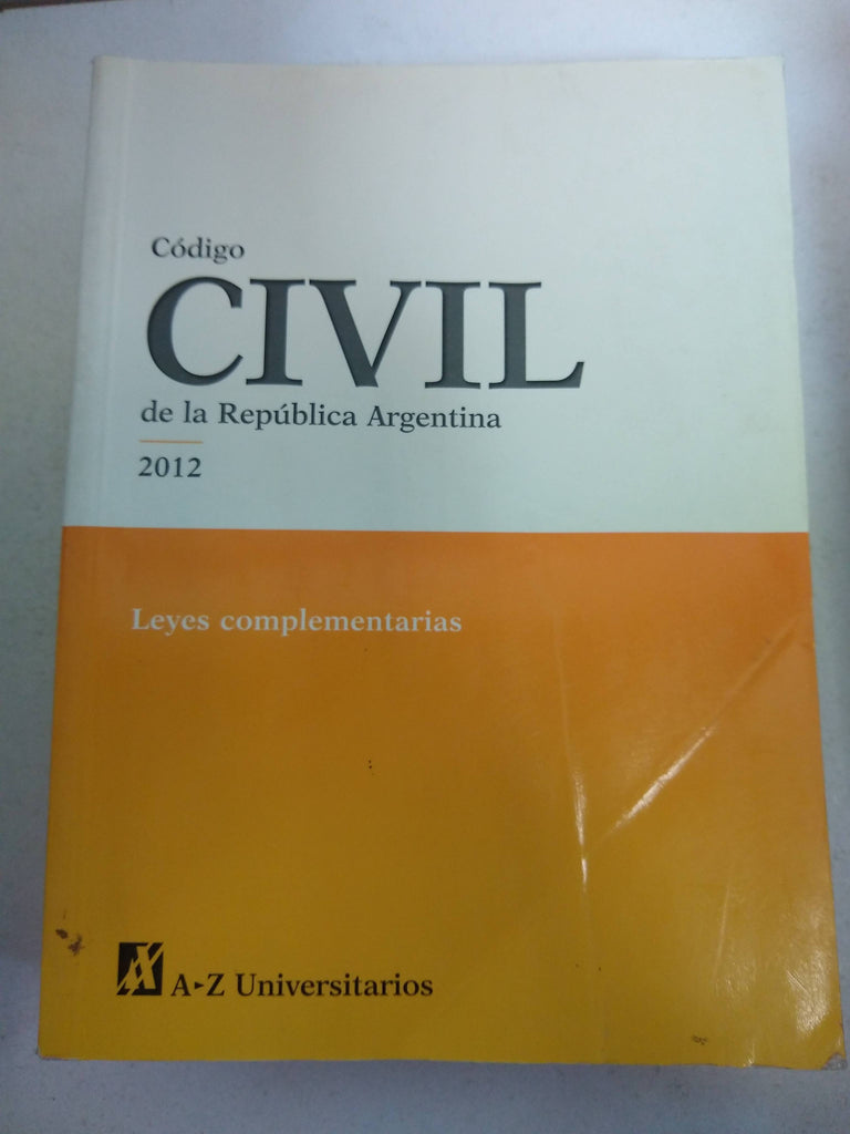 Código civil de la Republica Argentina 2012