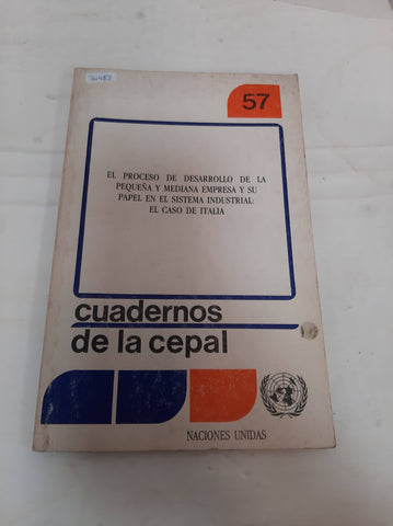 El proceso de desarrollo de la pequeña y mediana empresa y su papel en el sistema industrial. El caso de Italia