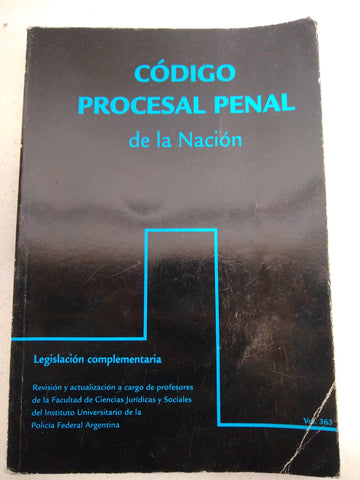 codigo procesal penal de la nacion