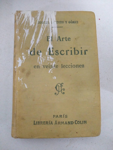 El arte de escribir