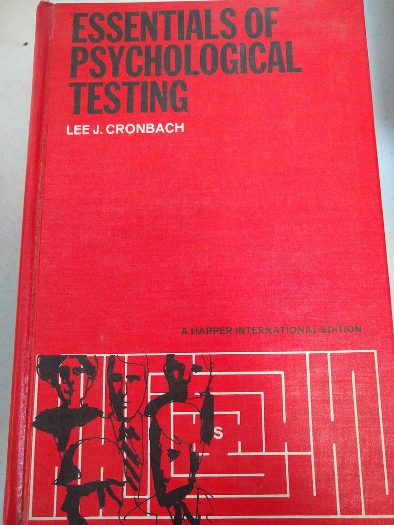 Essentials of Psychological Testing