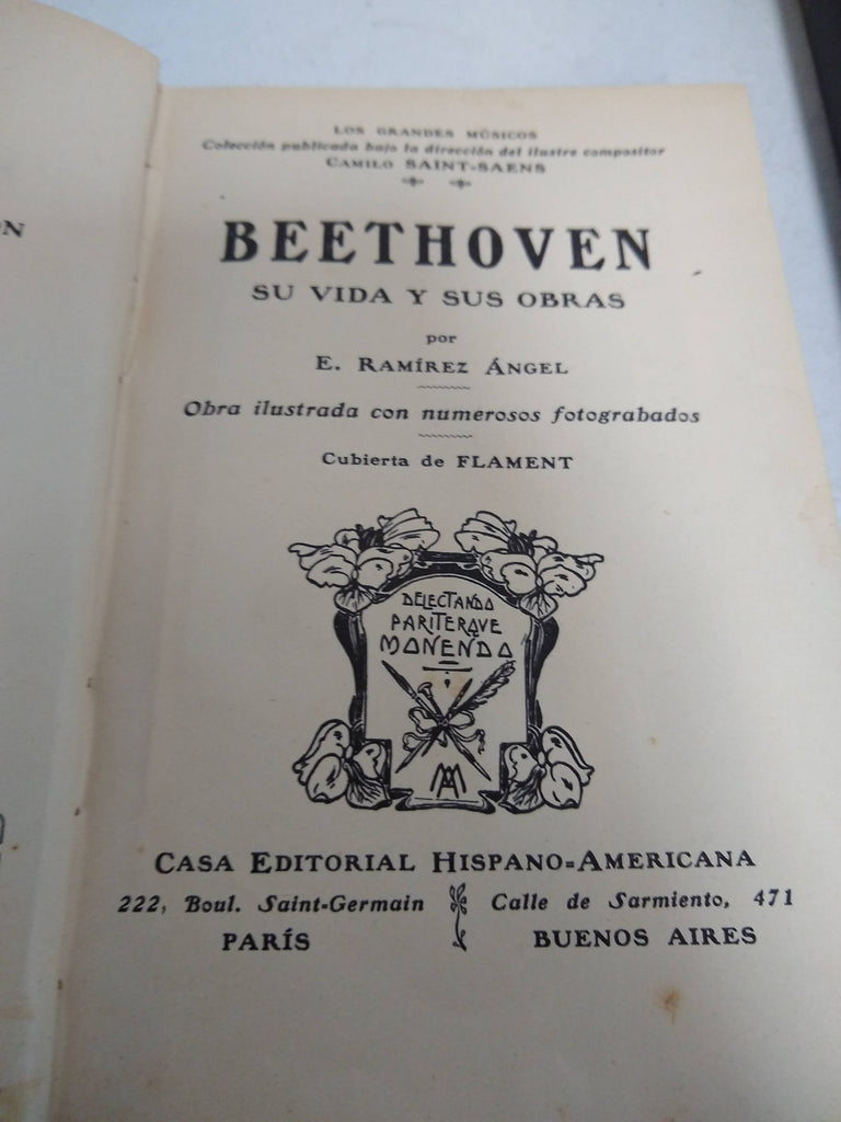 Beethoven, su vida y sus obras