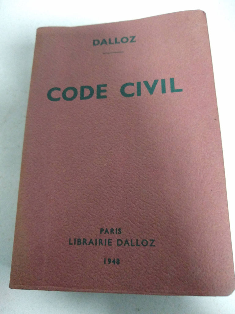 CODE CIVIL DALLOZ 1987-88 [Broché]