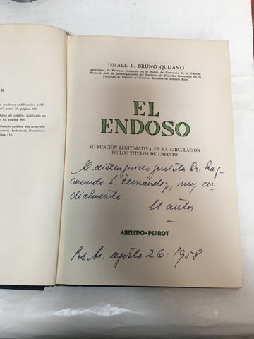 El endoso