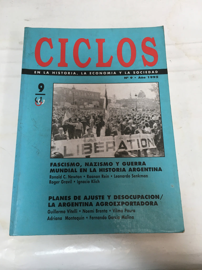 Ciclos, en la historia, la economia y la sociedad N9 1995