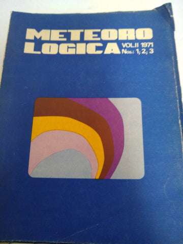 Meteoro Logica Vol II 1971 Nos 1, 2, 3