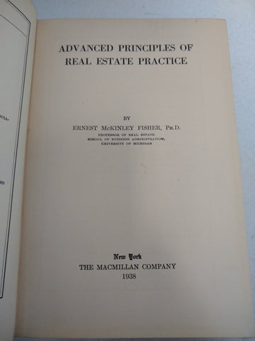 advanced principles of real estate practice