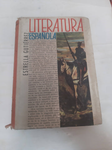 Nociones de Historia de la Literatura Española, Hispanoamericana y Argentina. Con Antología para cuarto año de las Escuelas de Comercio.