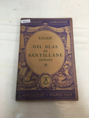 Gil blas de santillane extraits II