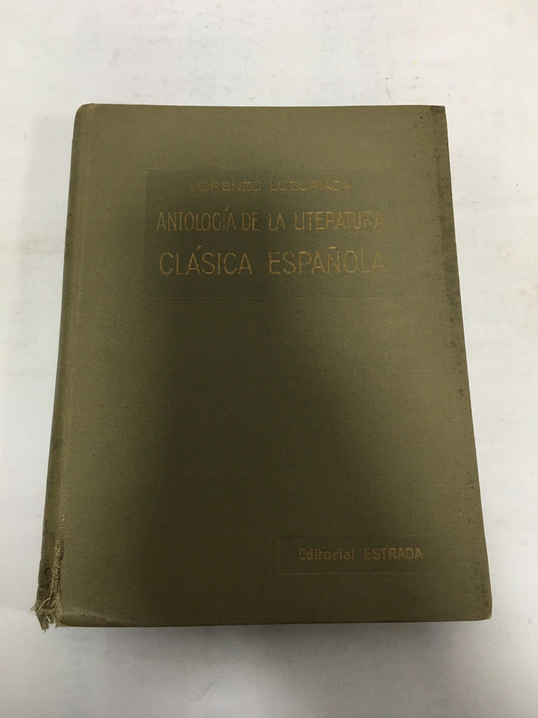 Antologia de la literatura clasica española