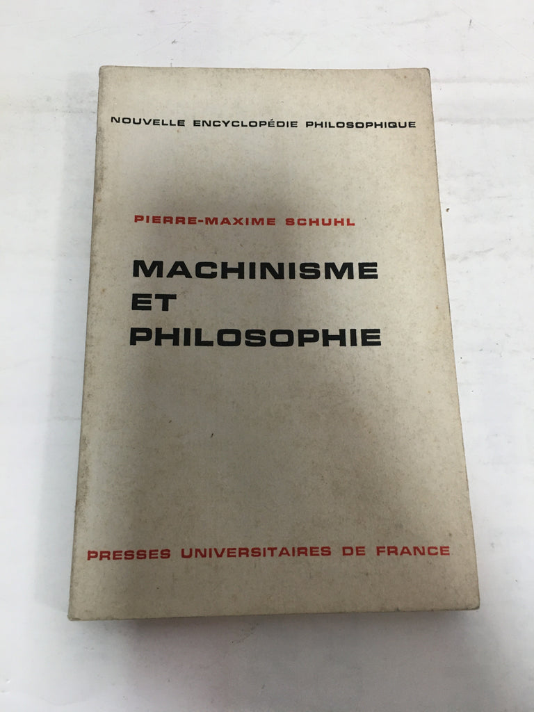 Mechanisme et philosophie