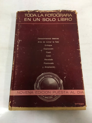 Toda la fotografia en un libro