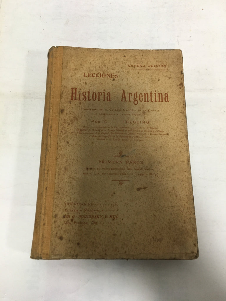 lecciones de historia argentina segunda parte