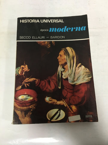 Historia universal. Epoca moderna