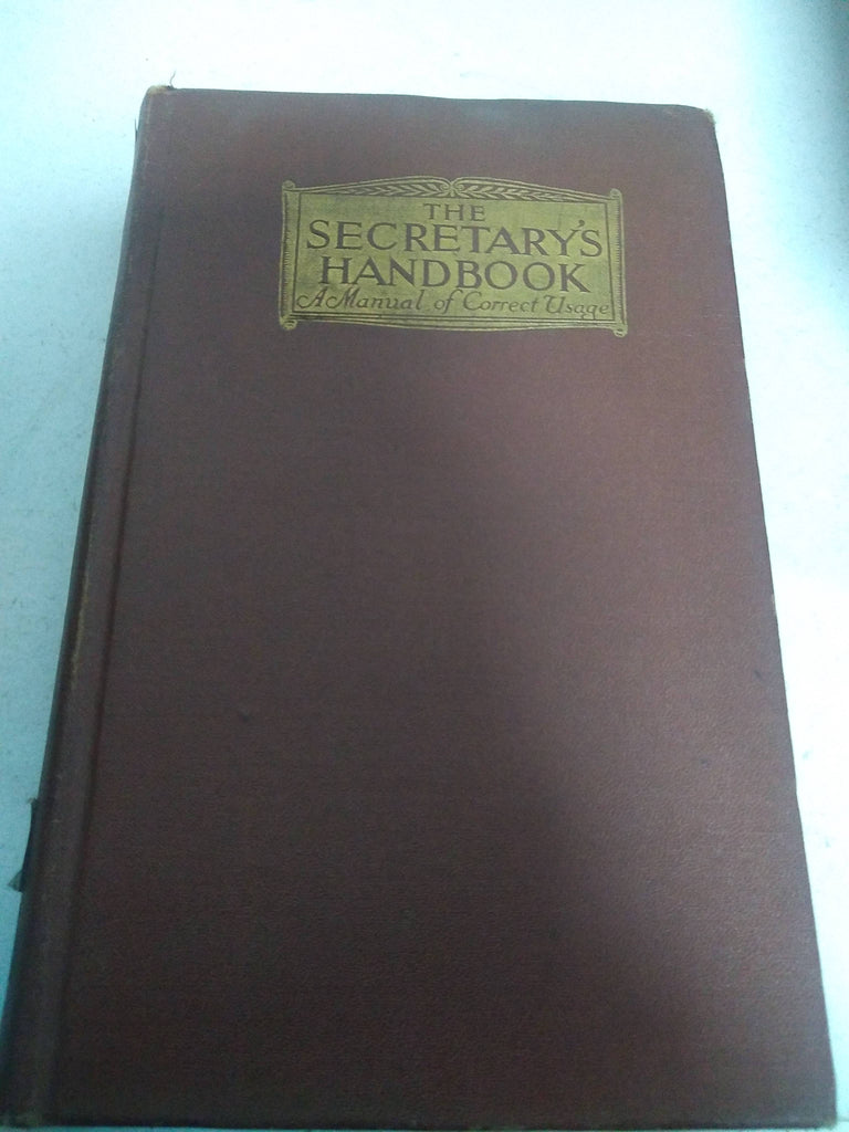 The secretary´s handbook