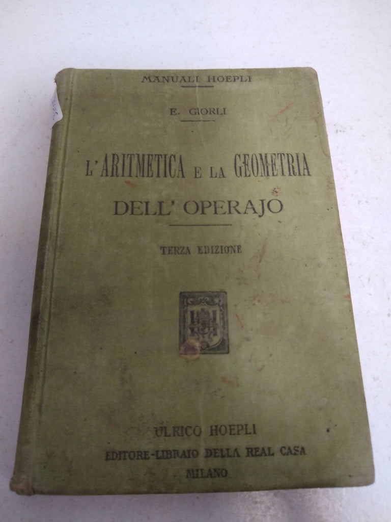 L'aritmetica e la geometria dell'operajo