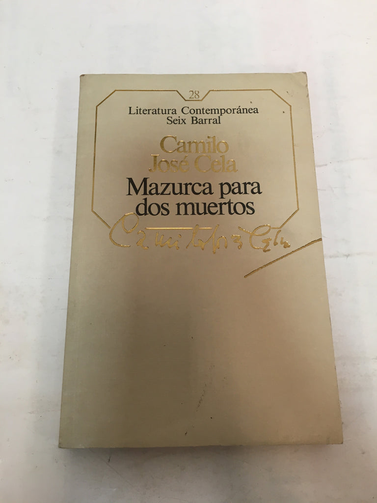 Mazurca para dos muertos/ Mazurca for two dead Men (Biblioteca breve)