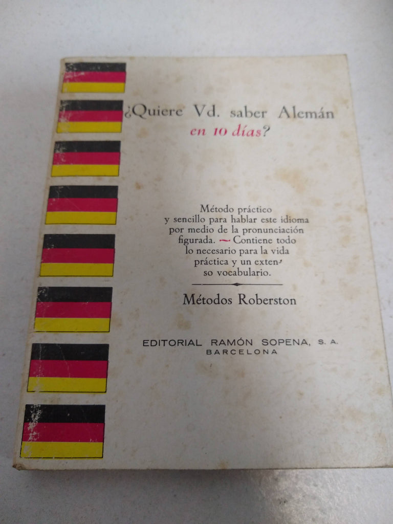 Quiere Vd. saber Aleman en 10 dias ?