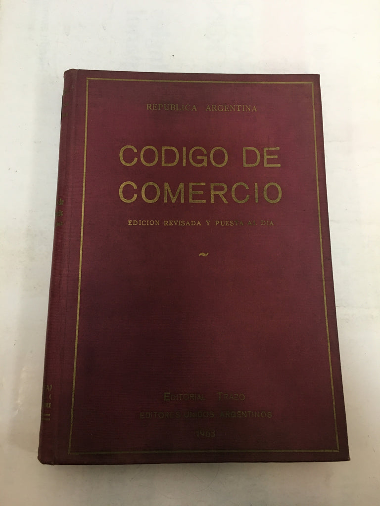 Código de comercio con las últimas reformas.