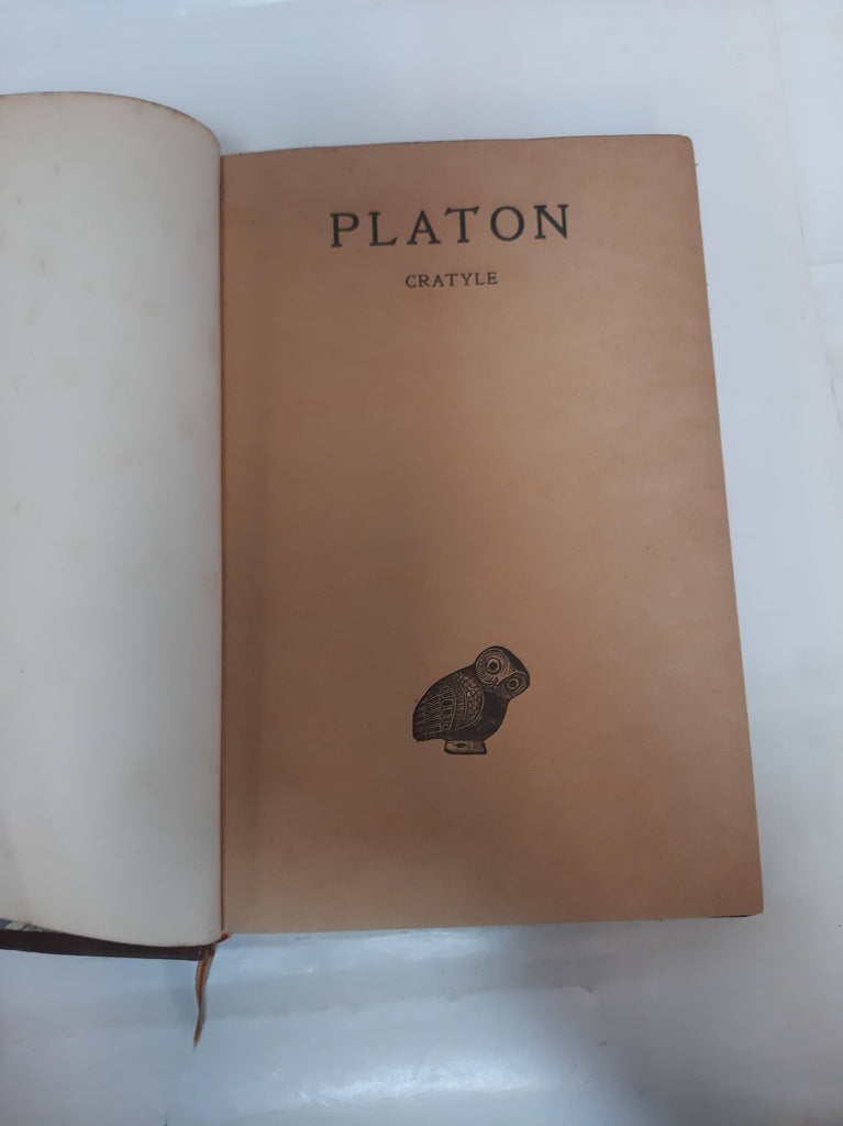 Platon oeuvres completes tome v